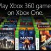Ya disponible la lista oficial de juegos de X360 compatibles en Xbox One
