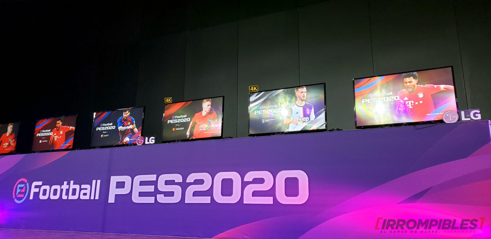 eFOOTBALL PES 2020 pantallas